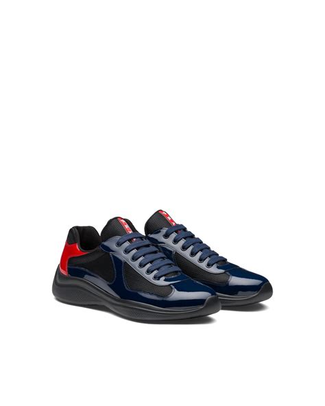 Prada america's cup bike fabric sneakers 